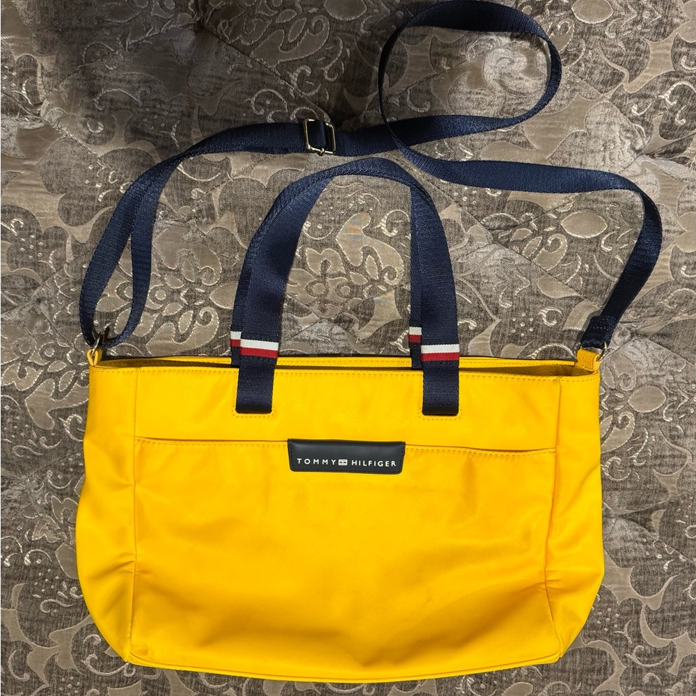 Tommy Hilfiger Vibrant Yellow Shoulder Bag